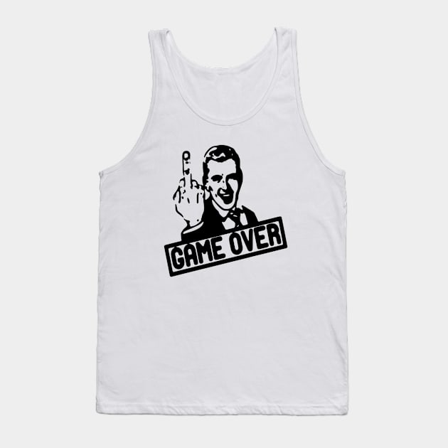 GAME OVER Tank Top by Blocks